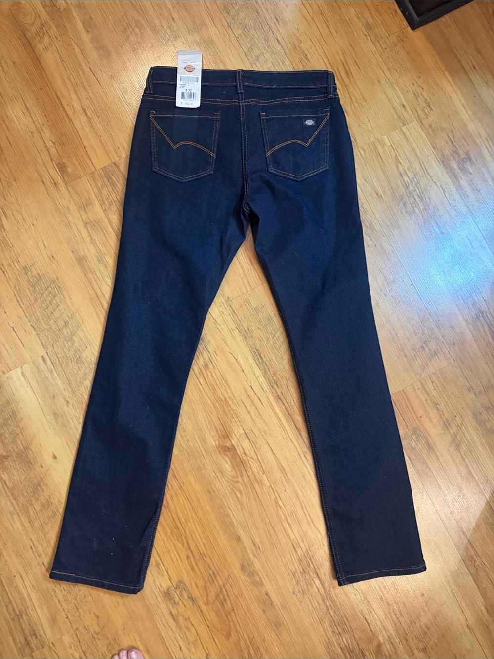 Dickies Women’s Jeans 8/32 NWT Dark Blue